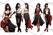 Rockabilly Women Bulk Bundle of 68, a Graphic by Jay Major Designs (Thumbnail 9 of 20)