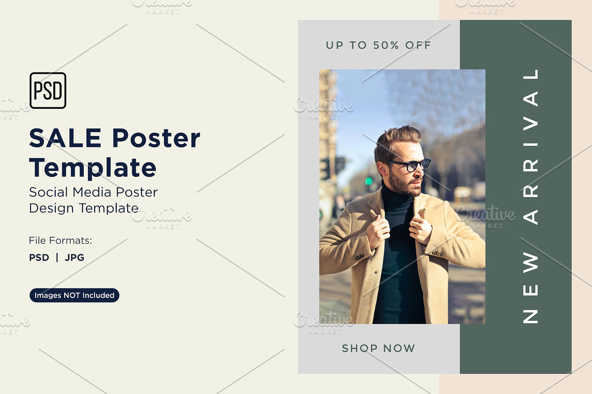 Sale Marketing Poster Design 34, a Social Media Template by shahsoft (Photo 1 of 2)