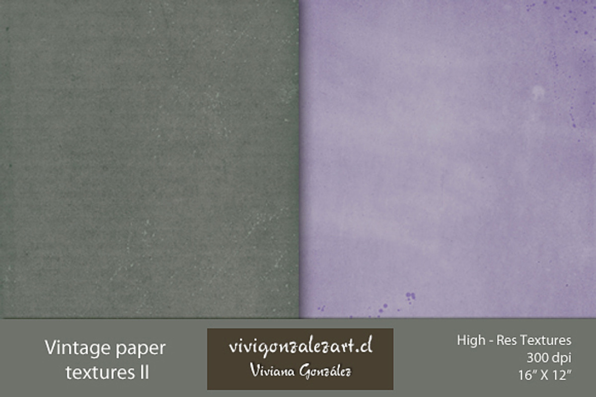 Vintage paper Textures II preview 5