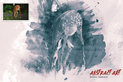 Abstract Art Photo Template, a Graphic by U_Design (Thumbnail 9 of 9)