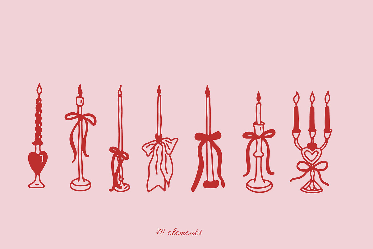 Valentine’s Day Clipart Bundle, an Object Graphic by Lisa Mill (Photo 4 of 10)