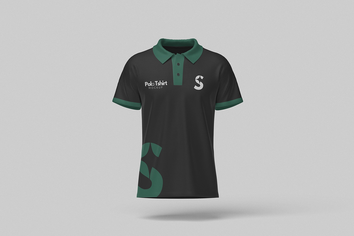 Polo Shirt Mockup, a Shirt Mockup by UFR_GRAPHIC (Photo 3 of 4)
