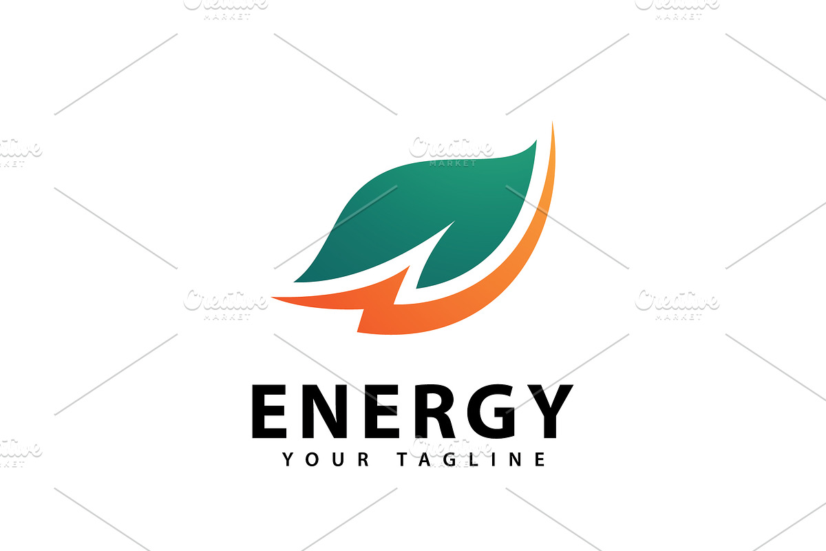 Green Energy Logo Template Eco, a Graphic by T.Vooka