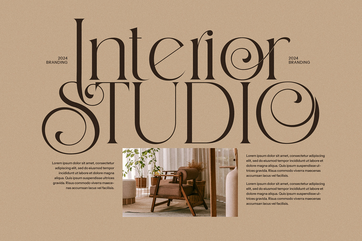Bimora Stylish Serif Font, a Serif Font by Graphicxell (Photo 5 of 8)