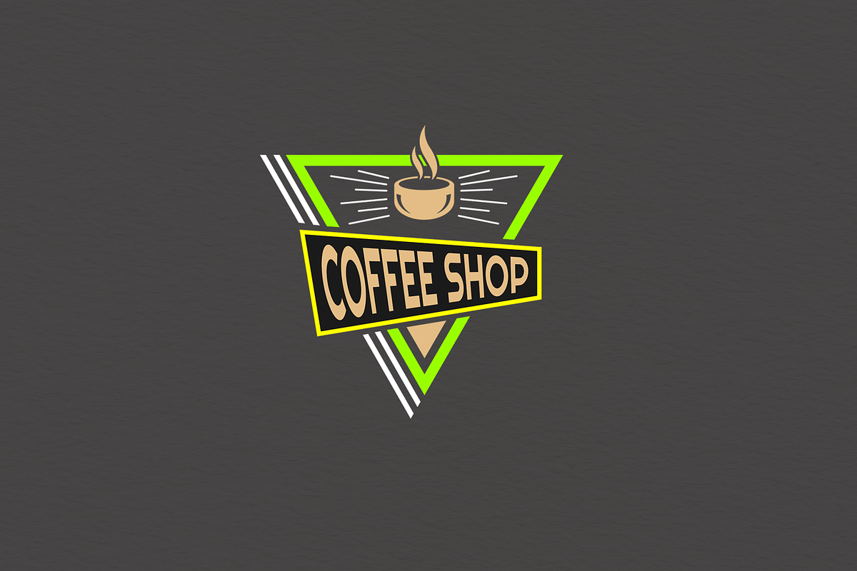 Coffee Shop Design Logo Template, a Branding & Logo Template by Ingat Sahabat