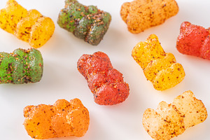 Colorful gummy bears, a Food & Drink Photo by Alexander Prokopenko