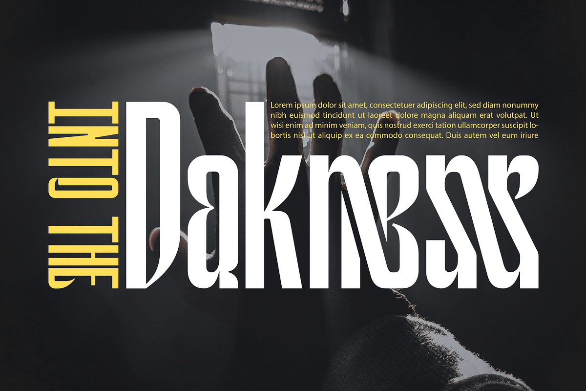 Development Significance - Condensed, a Sans Serif Font by 177Studio (Photo 4 of 8)