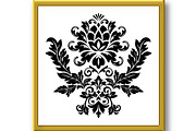 Damask graphic ornament. Floral, a Decorative Illustration by RODINA (Thumbnail 2 of 3)