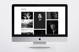 Wendell - Portfolio WordPress Theme, a WordPress Template by Themeside