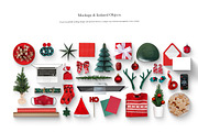02_Traditional Christmas Scene, a Books & Magazine Mockup by Kzara Visual Concepts (Thumbnail 3 of 7)