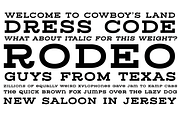 Rodeqa Slab 4F SemiBold, a Serif Font by 4th february type foundry (Thumbnail 2 of 3)