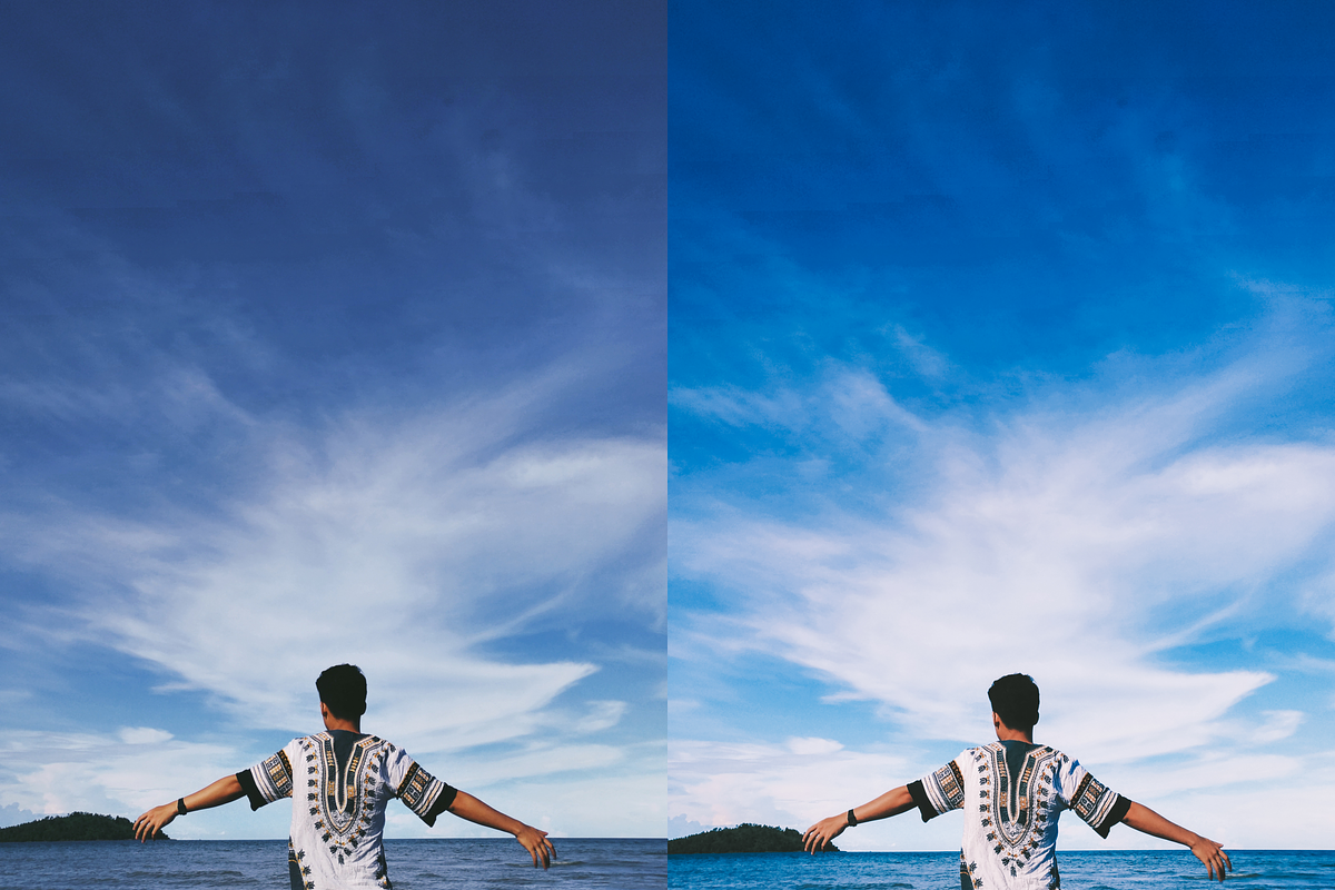19 Blue Paradise Lightroom Presets, a Preset Add-On by RamsaGraphi (Photo 9 of 10)