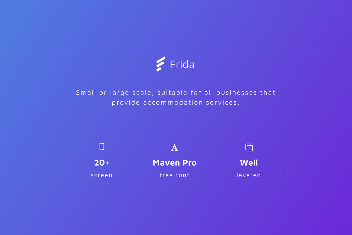 Frida - Hotel UI Kit, an UI Kit Template by Betush (Photo 3 of 4)