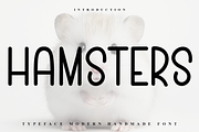 Hamsters, a Sans Serif Font by InermediaSTUDIO (Thumbnail 1 of 7)