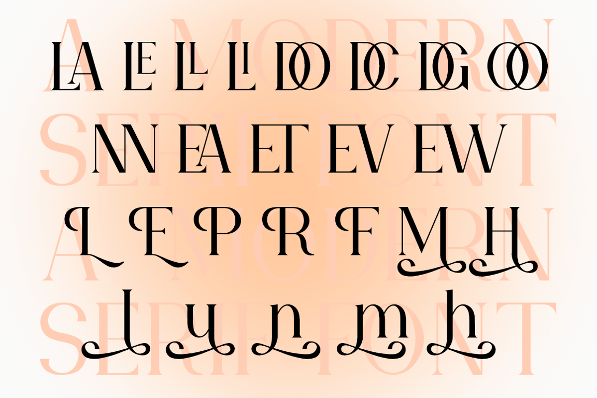 Redolent - Modern Stylish, a Serif Font by RockboyStd (Photo 11 of 12)