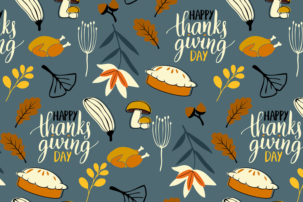 Thanksgiving Patterns, a Pattern Graphic by Part of the Art (Photo 6 of 9)