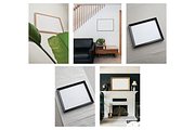 Landscape Frame Mockup Mega Bundle, a Household Mockup by Saguaro Digital (Thumbnail 7 of 15)