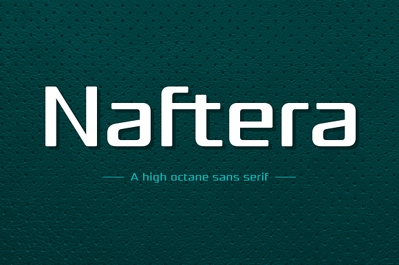 Naftera Font Family preview 8