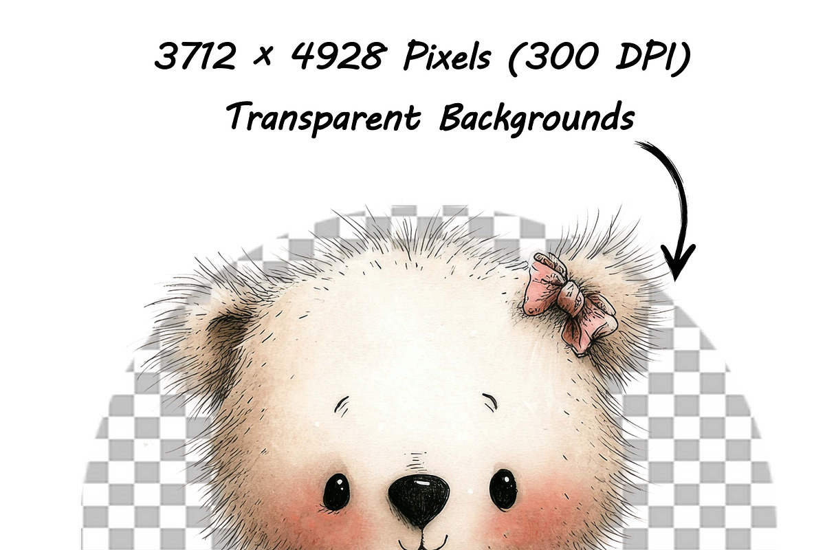 Whimsical Doodle Valentine Animals, an Illustration by one-touch (Photo 7 of 19)