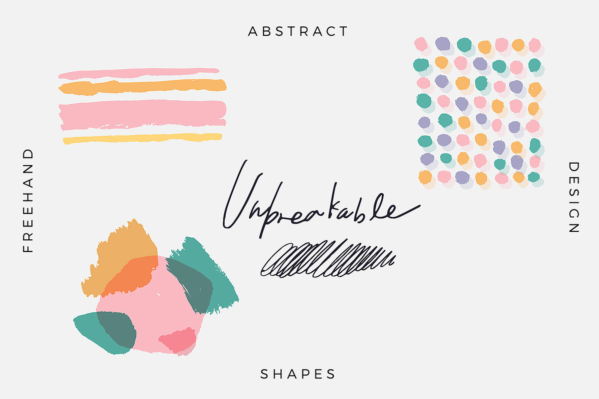 Unbreakable - Free, Abstract, Design, a Pattern Graphic by Paperly Studio (Photo 1 of 7)