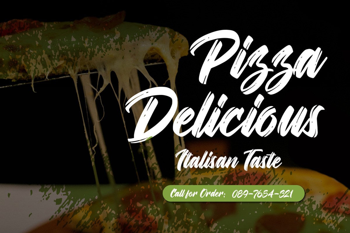 Glavient – Urban Brush Display Font, a Handwritten Font by Mahesans Co (Photo 4 of 10)