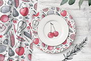 Chef cook, food, digital paper, a Pattern Graphic by Artmanata (Thumbnail 4 of 10)