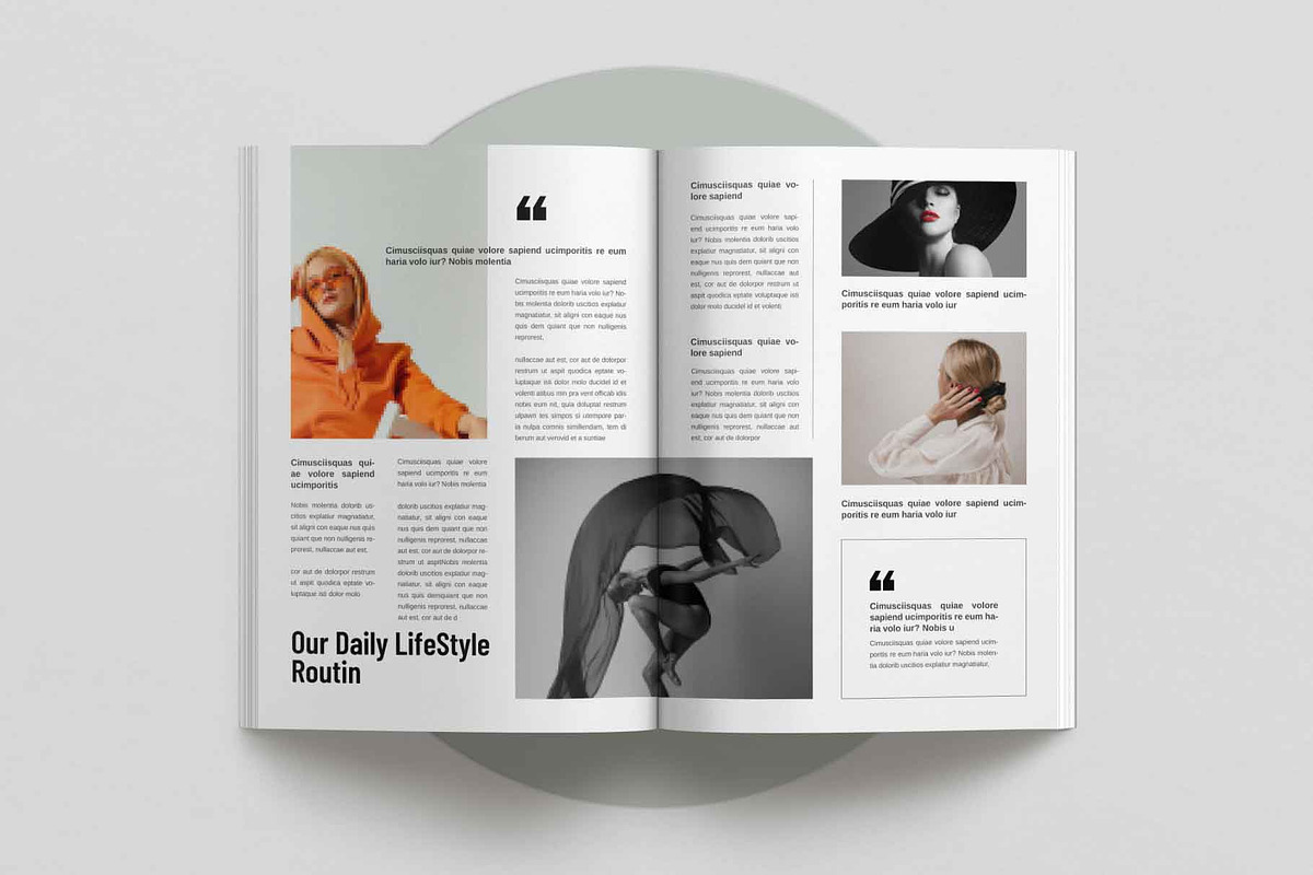 Lifestyle Trend Magazine, a Magazine Template by KreateTribe (Photo 7 of 7)