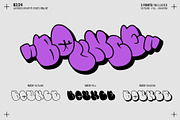 Fatsy - Layered Graffiti Fonts, a Blackletter Font by SemutHitam Creative (Thumbnail 11 of 19)