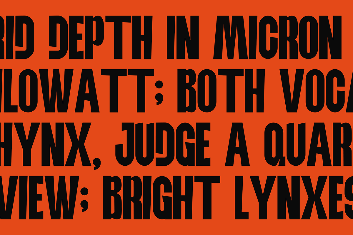 Malstryne - Bold Condensed Sans, a Sans Serif Font by Indotype Foundry (Photo 2 of 10)