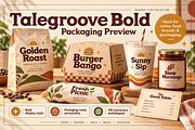 Talegroove Bold – Retro Serif Font, a Serif Font by Designertale (Thumbnail 3 of 10)