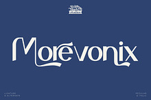 Morevonix - Modern Sans Serif Font