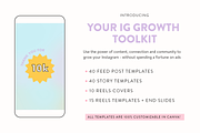 Organic Instagram Growth Kit, a Social Media Template by My Social Boutique (Thumbnail 3 of 12)