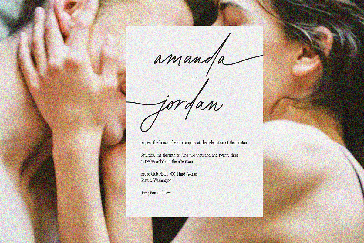 Atelier Femme // Modern Font Trio, a Serif Font by PeachCreme (Photo 12 of 14)