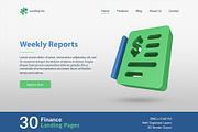 Finance Landing Pages, a Templates & Theme by Odeniz (Thumbnail 24 of 31)