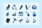 Barber Tools 3D Icon Set, a Work Illustration by twinstd (Thumbnail 6 of 6)