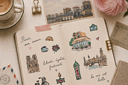 Parisian Moments Illustrations, an Object Illustration by Redchocolate (Thumbnail 8 of 8)