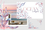 Ocean plants watercolor animals set, an Illustration by Kate Lanbina (Thumbnail 11 of 19)