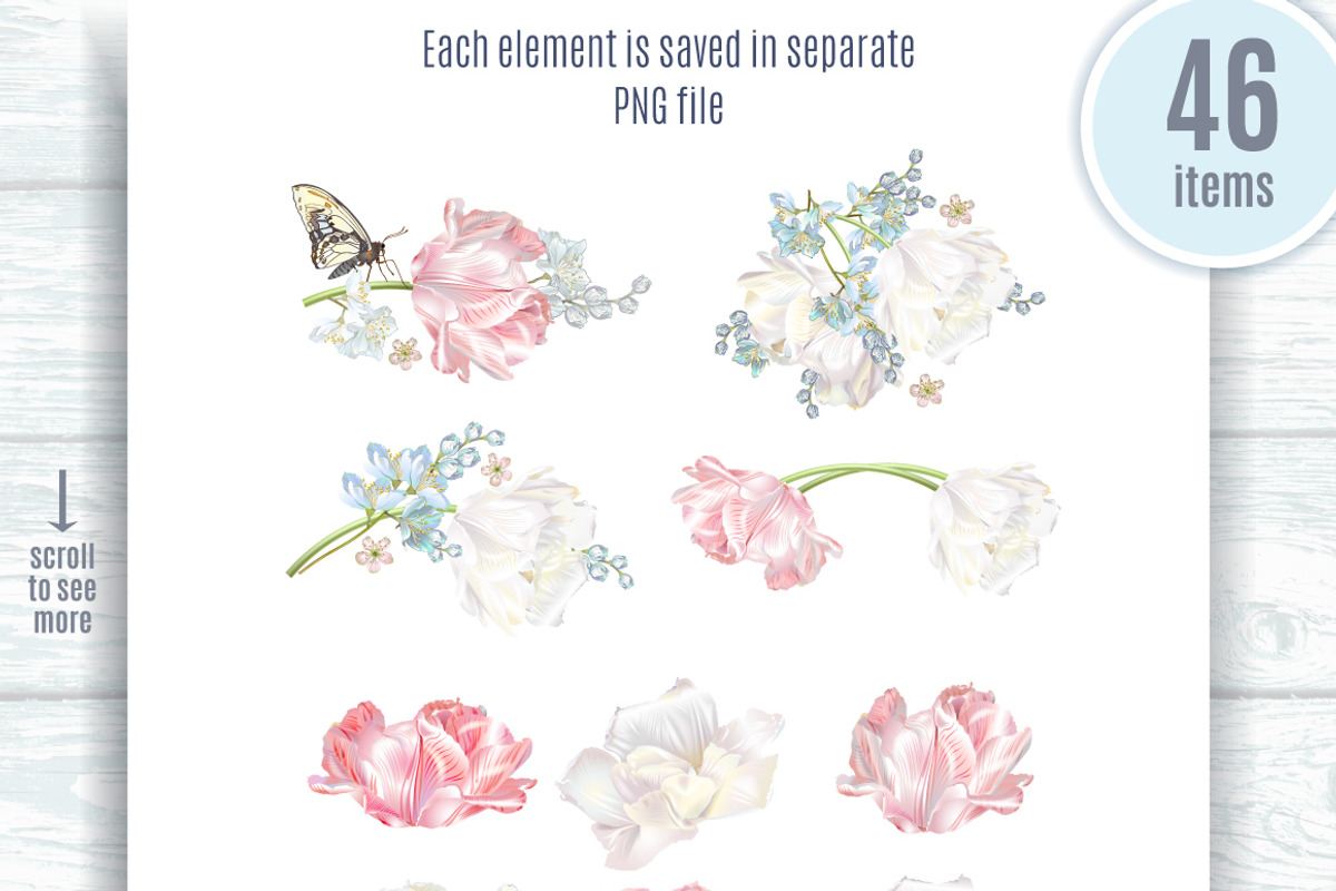 TULIP TENDERNESS|Wedding invitations, an Invitation Template by Purple-Bird (Photo 9 of 11)