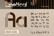 Linetical, a Sans Serif Font by Burntilldead (Thumbnail 2 of 12)