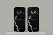 iPhone 15 Pro Mockup, an iPhone Mockup by zpackcreative (Thumbnail 4 of 5)
