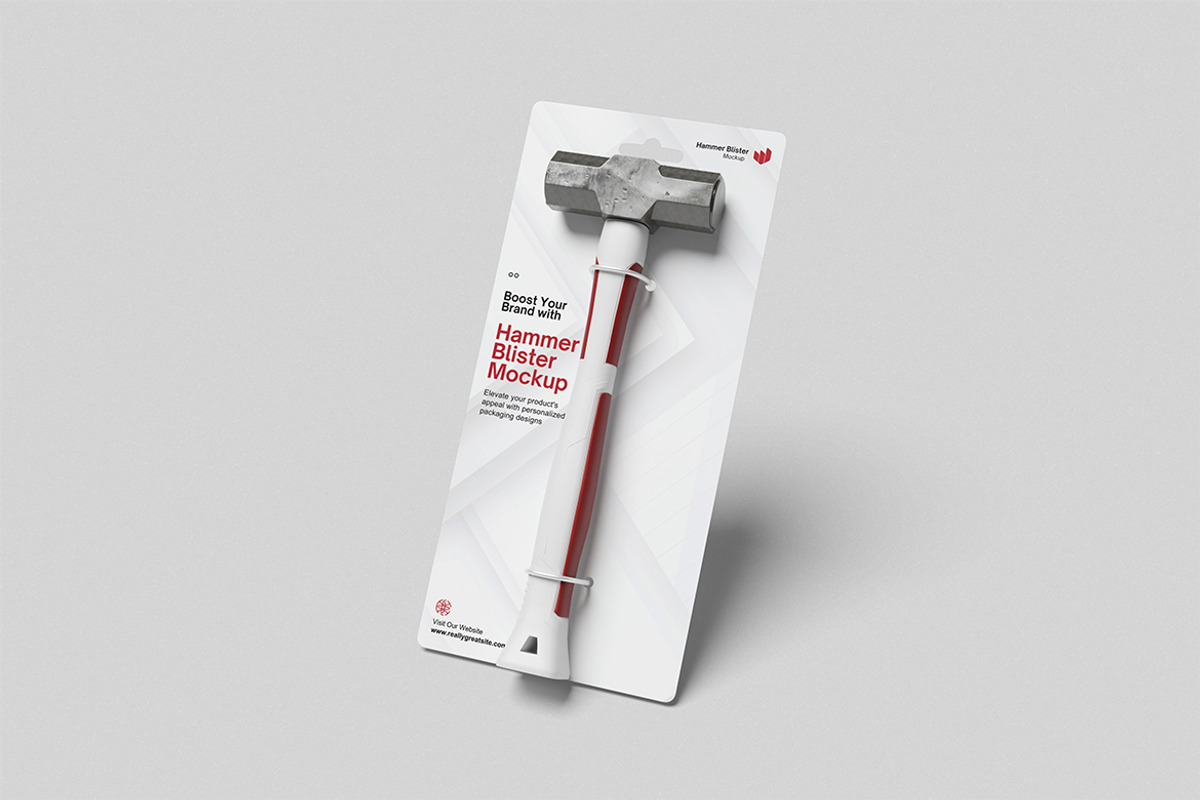 Hammer Blister Mockup, an Advertising Mockup by swsi-studio (Photo 2 of 5)