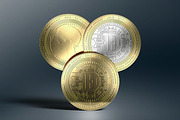 Coin Mock-up, a Product Mockup by zippypixelstudio (Thumbnail 4 of 11)