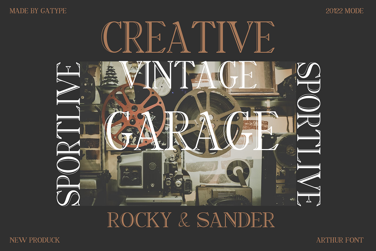 Arthur, a Serif Font by Gatype (Photo 7 of 11)