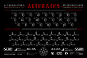 Dread Gothic Typeface, a Blackletter Font by alit design (Thumbnail 15 of 22)