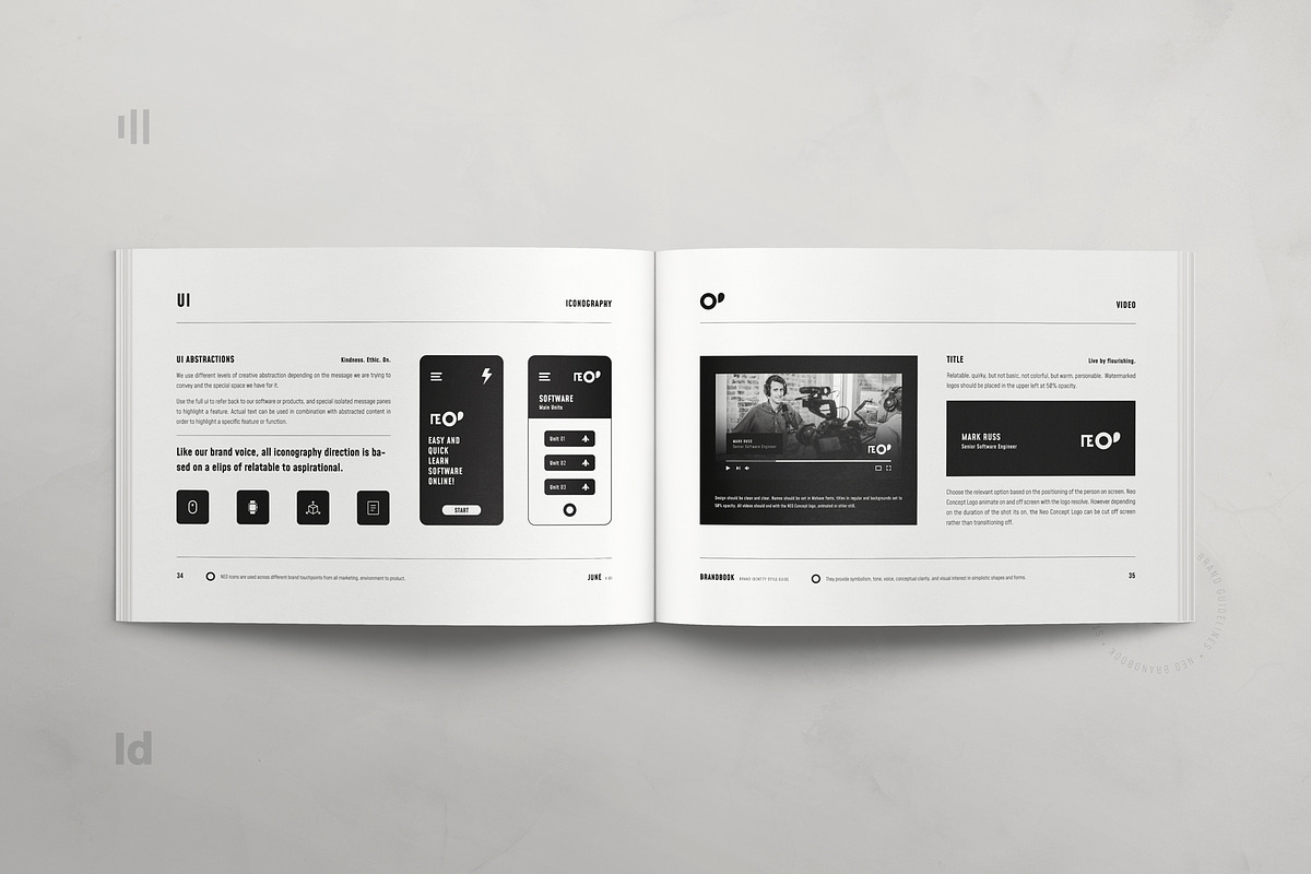 NEO | Brand Guidelines, a Brochure Template by Studio Bons (Photo 21 of 35)