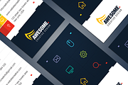 Creative Business Card, a Business Card Template by GenerousArt (Thumbnail 2 of 4)