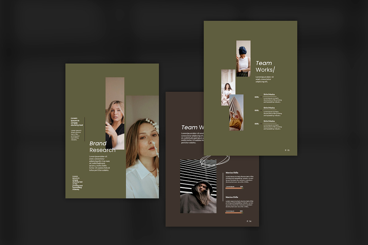 Vencen A4 Vertical Google Slide, a Presentation Template by Spesifikstd (Photo 3 of 8)