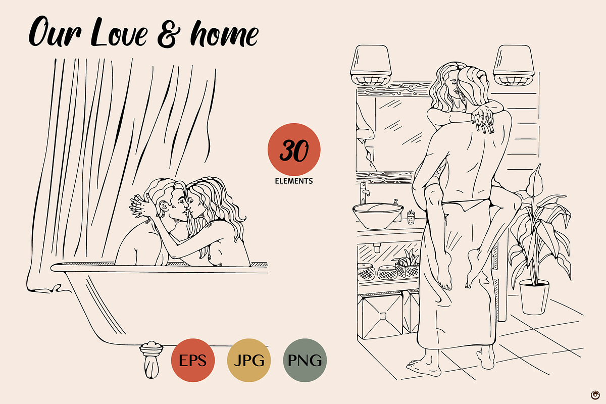 Our love and home, a Person Illustration by Olillia (Photo 14 of 14)