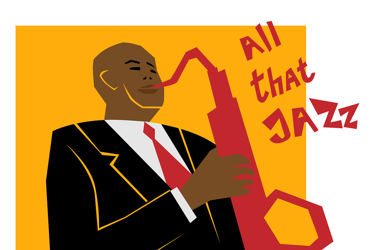Jazz band 5 in 1, an Illustration by Infinity Creativity
