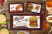 Fast Food-clipart+menu, a Food Illustration by Astarte_design (Thumbnail 4 of 7)
